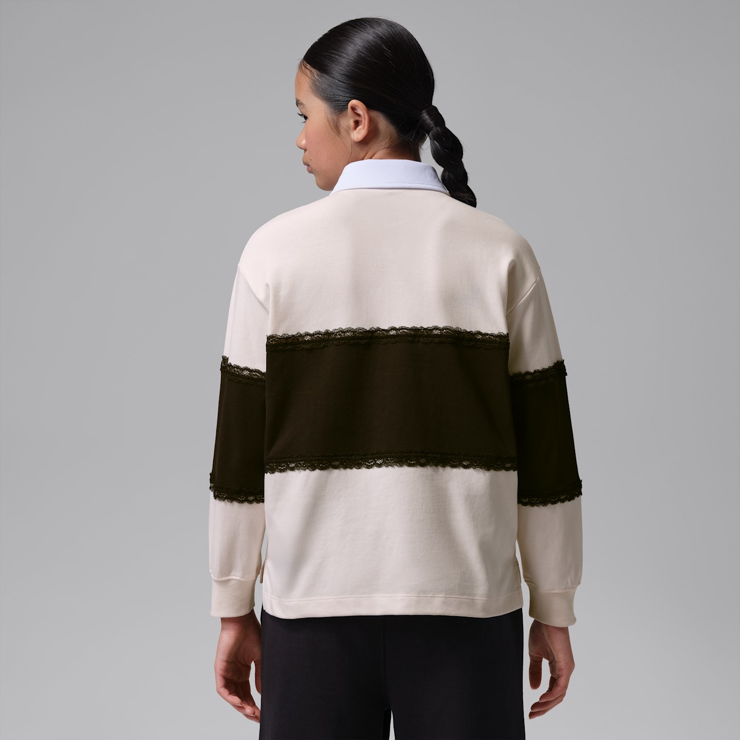 Детские кроссовки Jordan Big Kids' Dri-FIT Rugby Top — фото 2