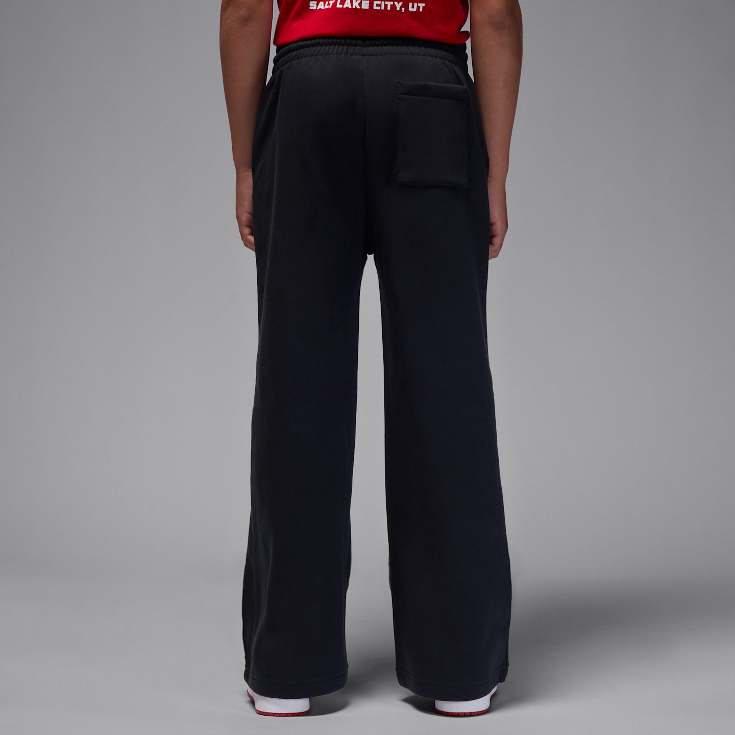 Детские брюки Jordan Brooklyn Essentials Big Kids' Open Fleece Pants — фото 2