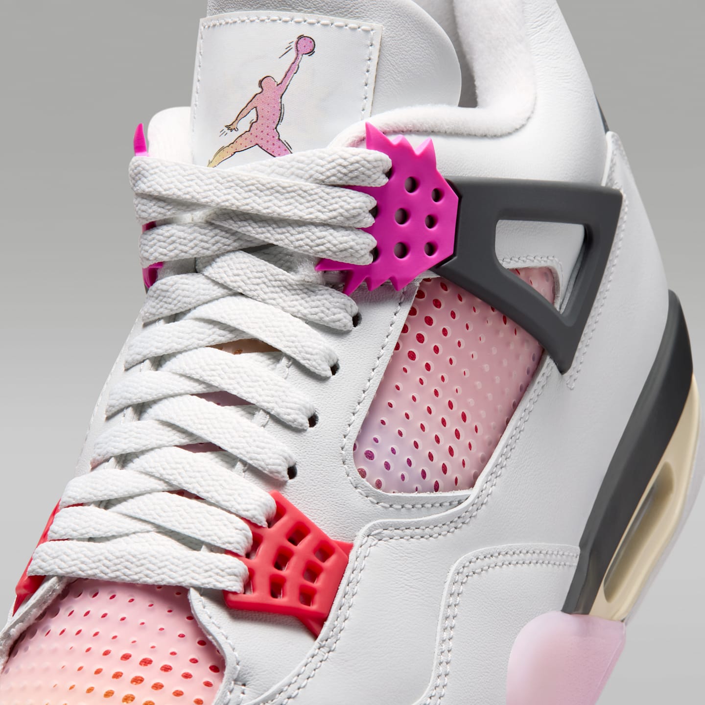 Детские кроссовки Jordan 4 Retro "Comic" Baby/Toddler Shoes — фото 7