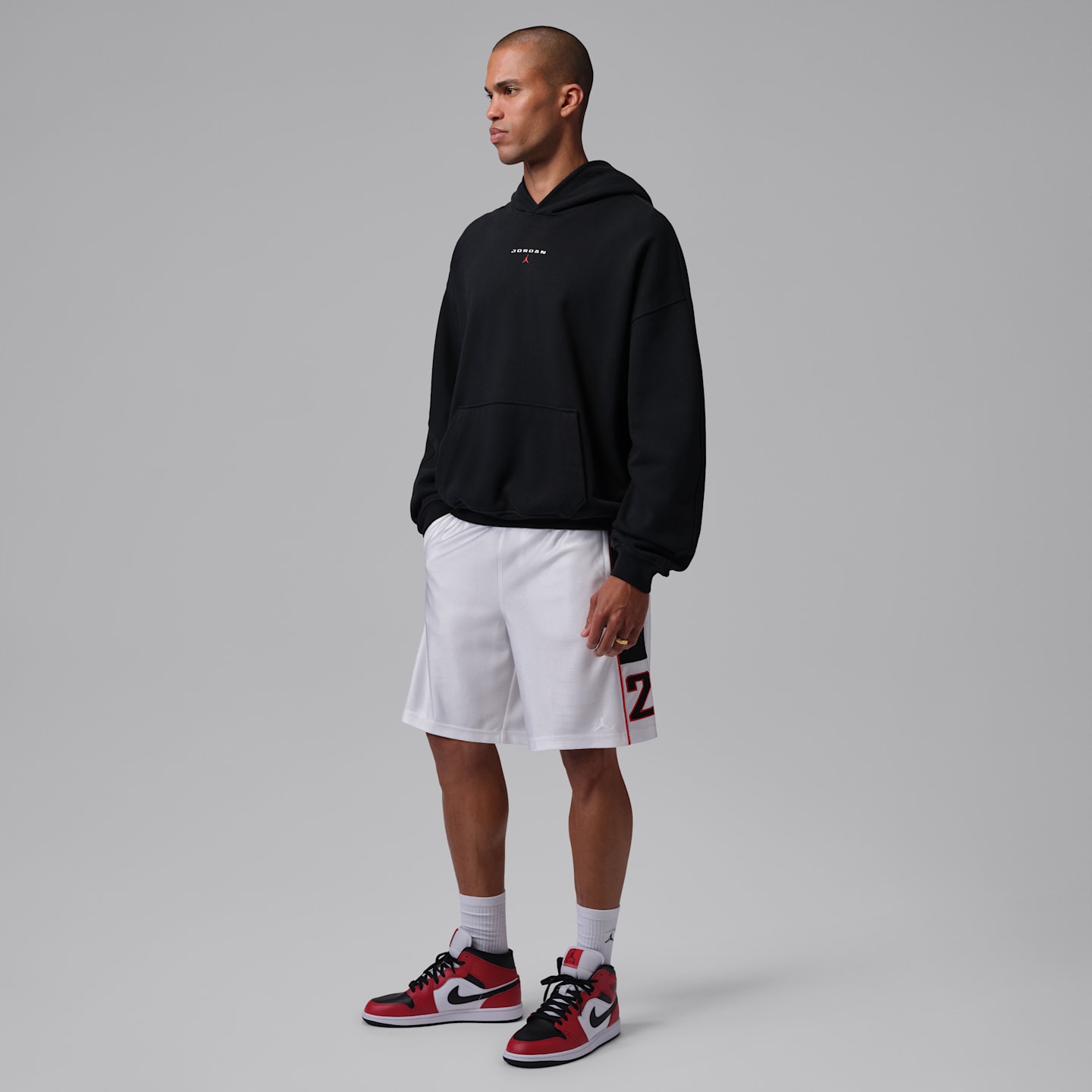 Мужские худи Jordan Flight Fleece Men's Oversized Pullover — фото 9