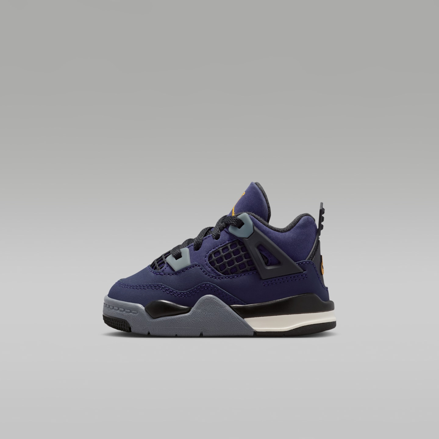 Детские кроссовки Jordan 4 Retro "Imperial Purple" Baby/Toddler Shoes — фото 1