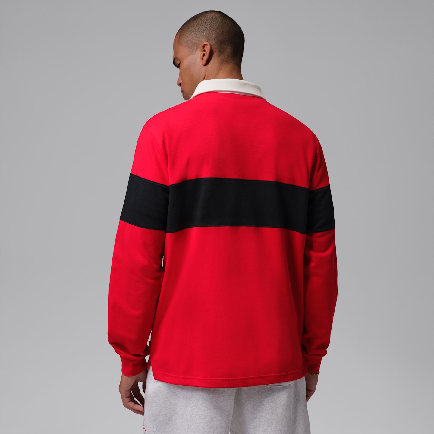 Мужские топы Jordan Brooklyn Men's Long-Sleeve Polo — фото 2