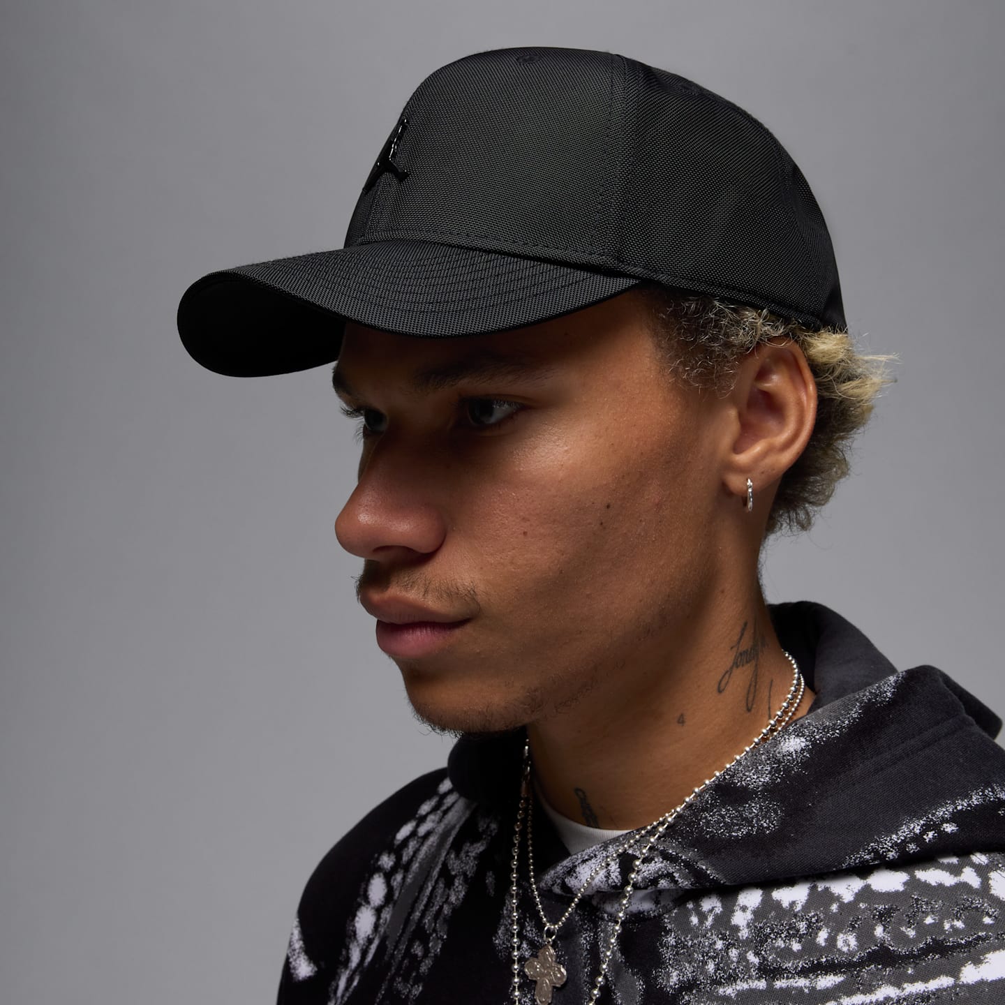 Мужские головные уборы Jordan Rise Structured Metal Jumpman Hat — фото 4