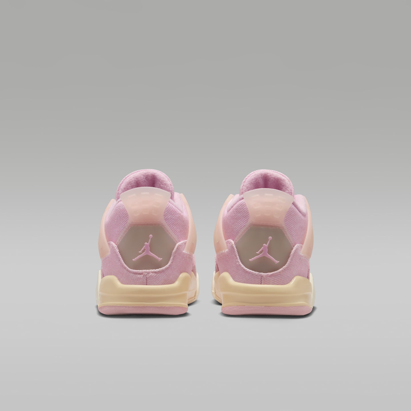 Детские кроссовки Jordan 4 Retro "Pearl Pink and Iced Carmine" Baby/Toddler Shoes — фото 6