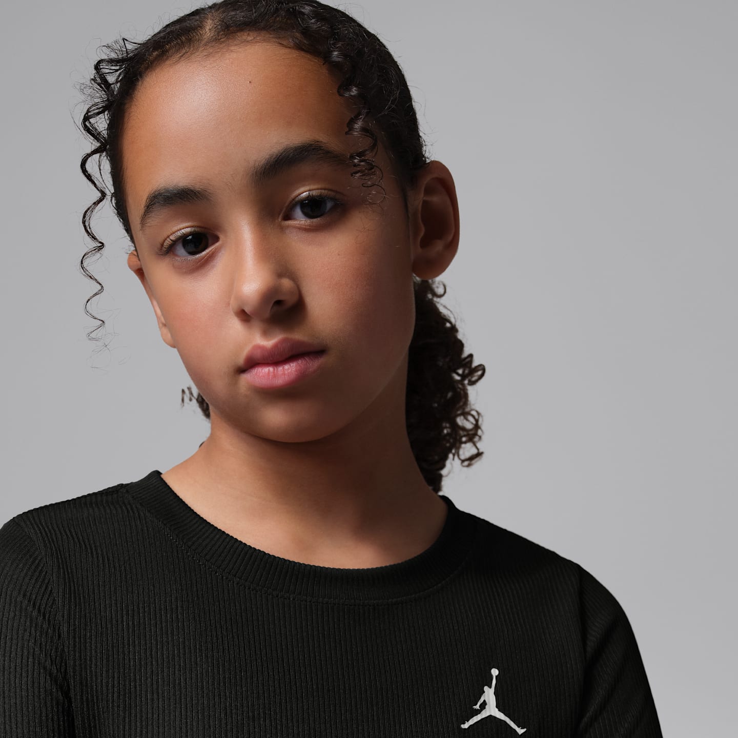 Детские кроссовки Jordan Jumpman Sport Big Kids' Ribbed Top — фото 3