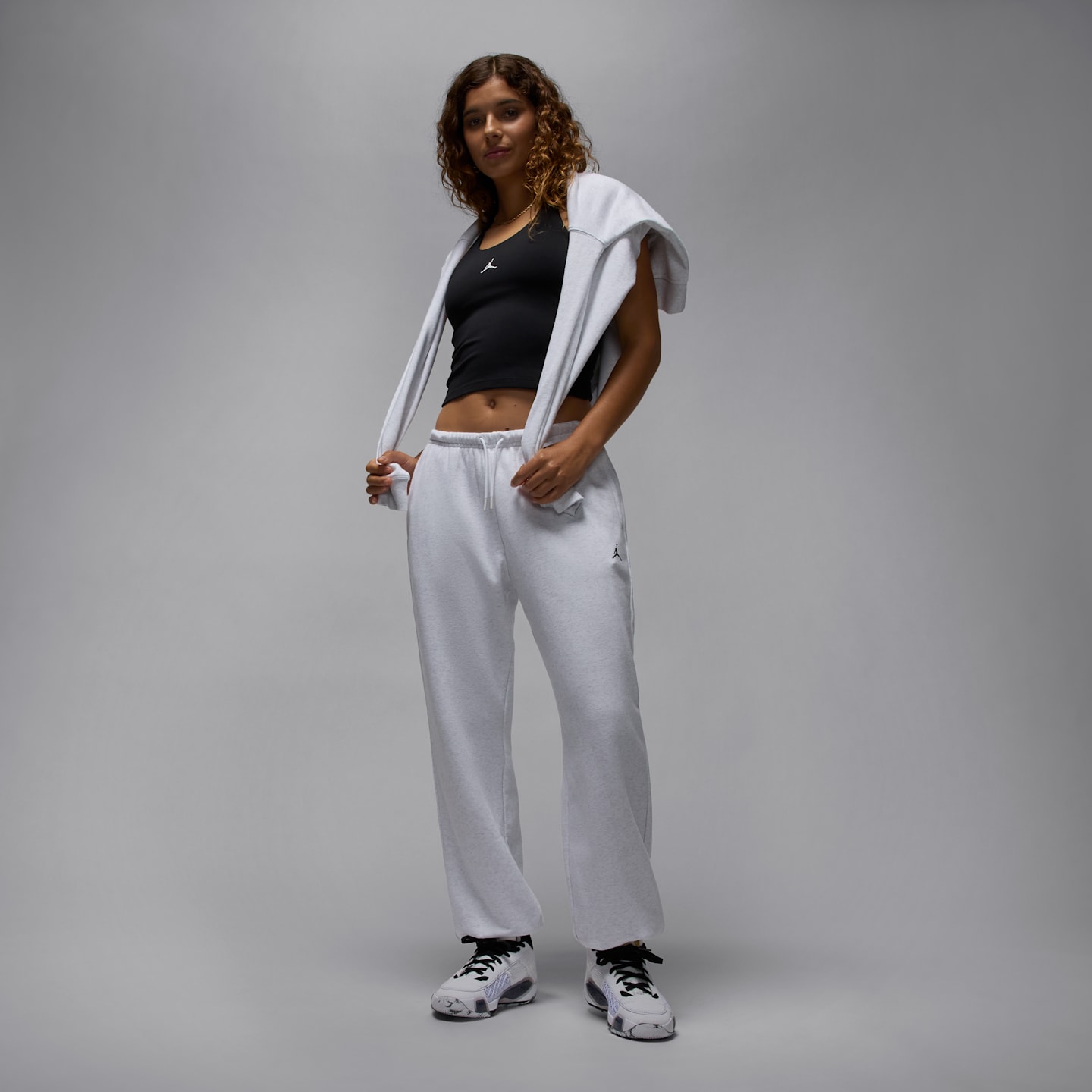 Женские брюки Jordan Sport Crossover Women's Dri-FIT Fleece Pants — фото 5