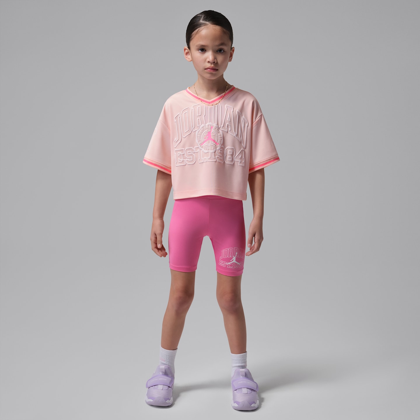 Jordan Secret Diary Little Kids' Cropped Jersey — фото 6