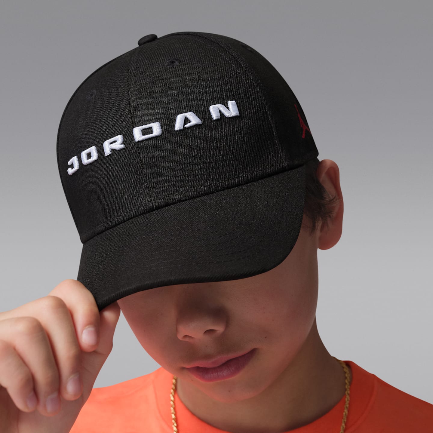 Детские кепки Jordan Big Kids' Structured Strapback — фото 4