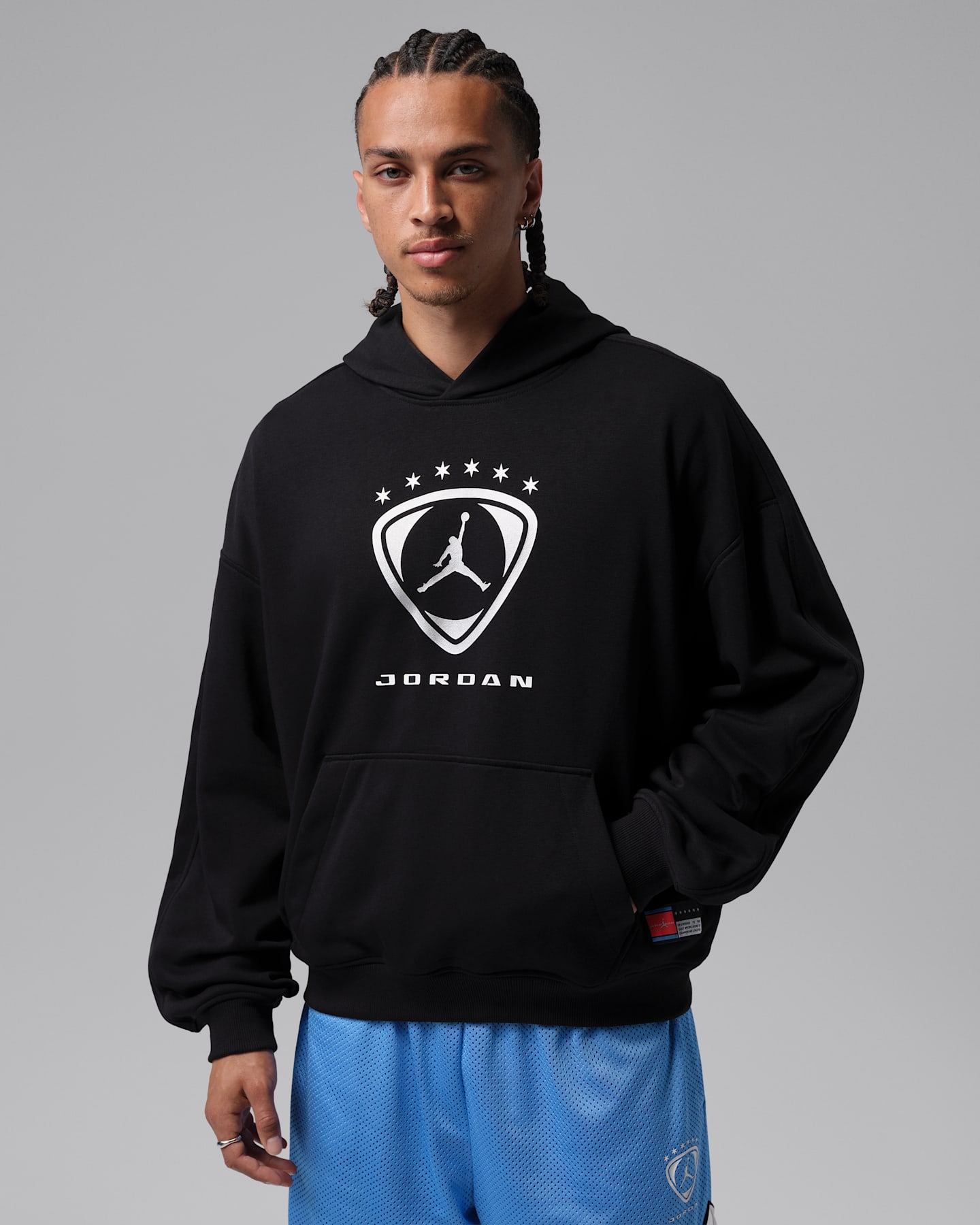Мужские худи Jordan Brooklyn Men's Fleece Pullover — фото 9