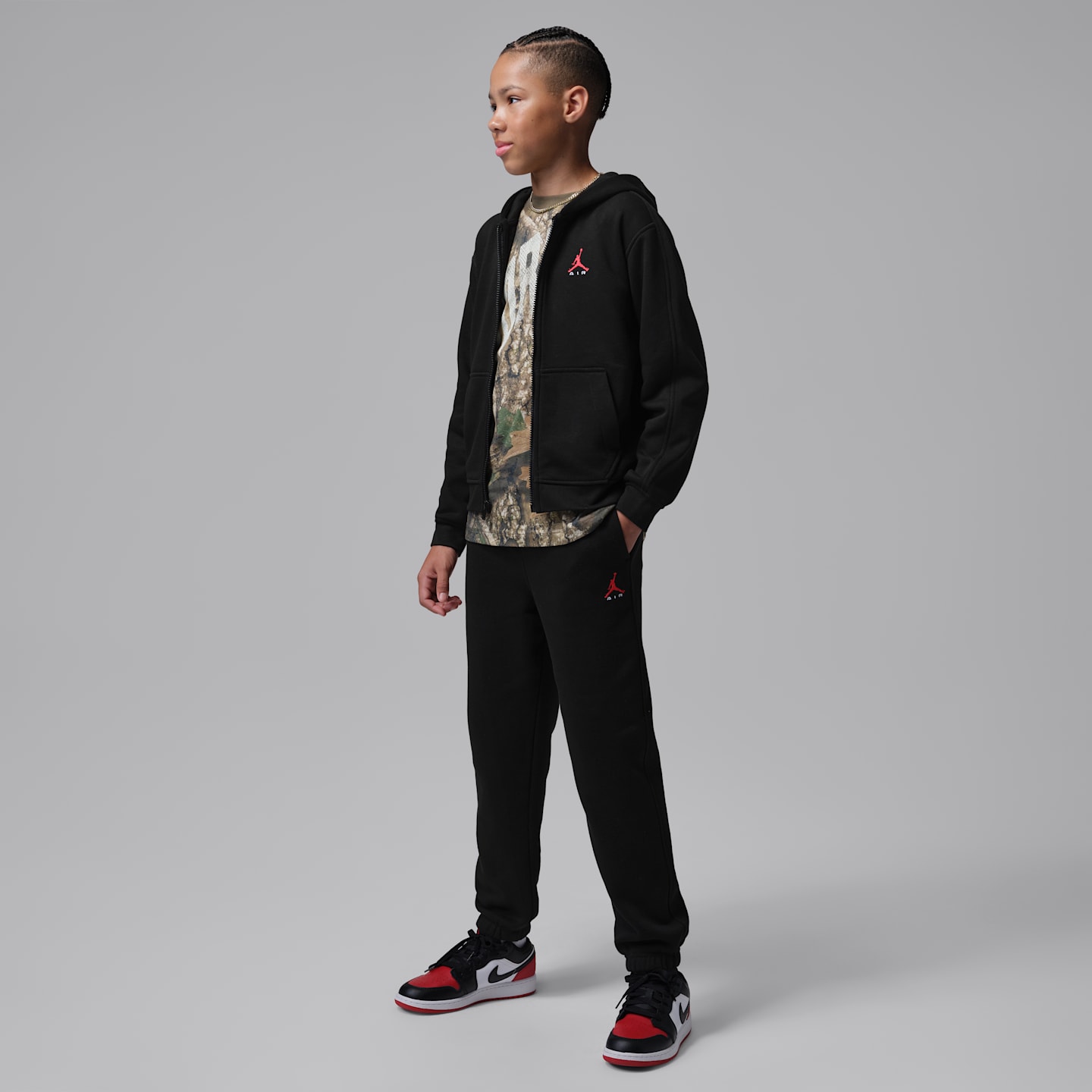 Детские брюки Jordan Brooklyn Fleece Big Kids' Joggers — фото 8
