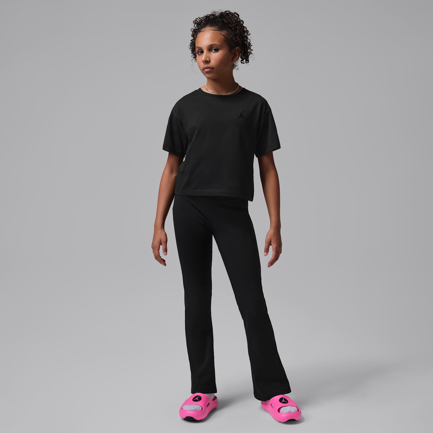 Детские леггинсы Jordan Big Kids' Flared Leggings — фото 4