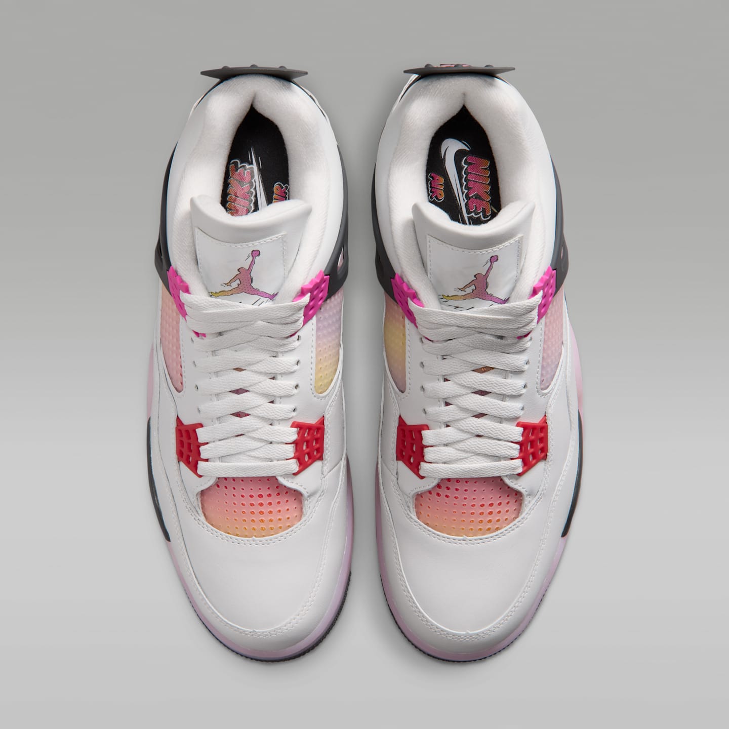 Детские кроссовки Jordan 4 Retro "Comic" Baby/Toddler Shoes — фото 4