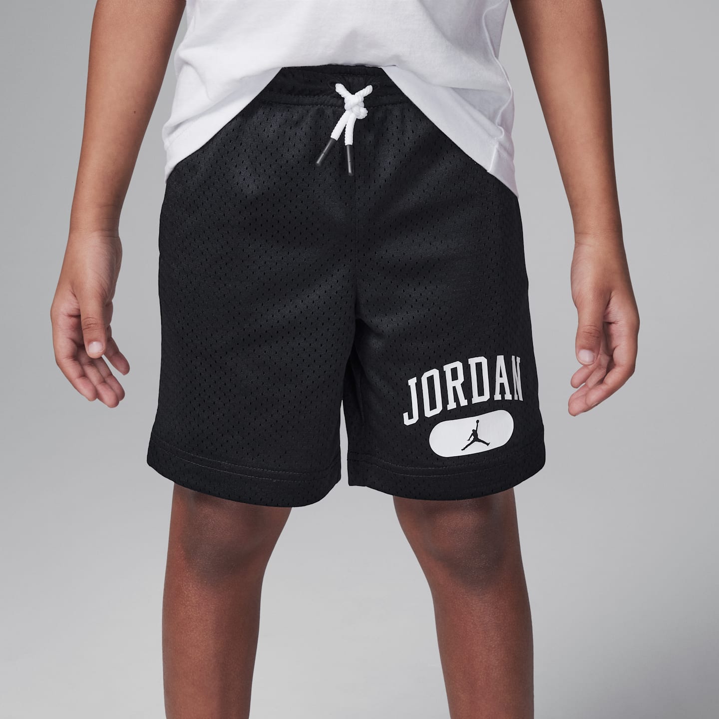 Детские шорты Jordan Little Kids' Mesh P.E. Shorts — фото 2