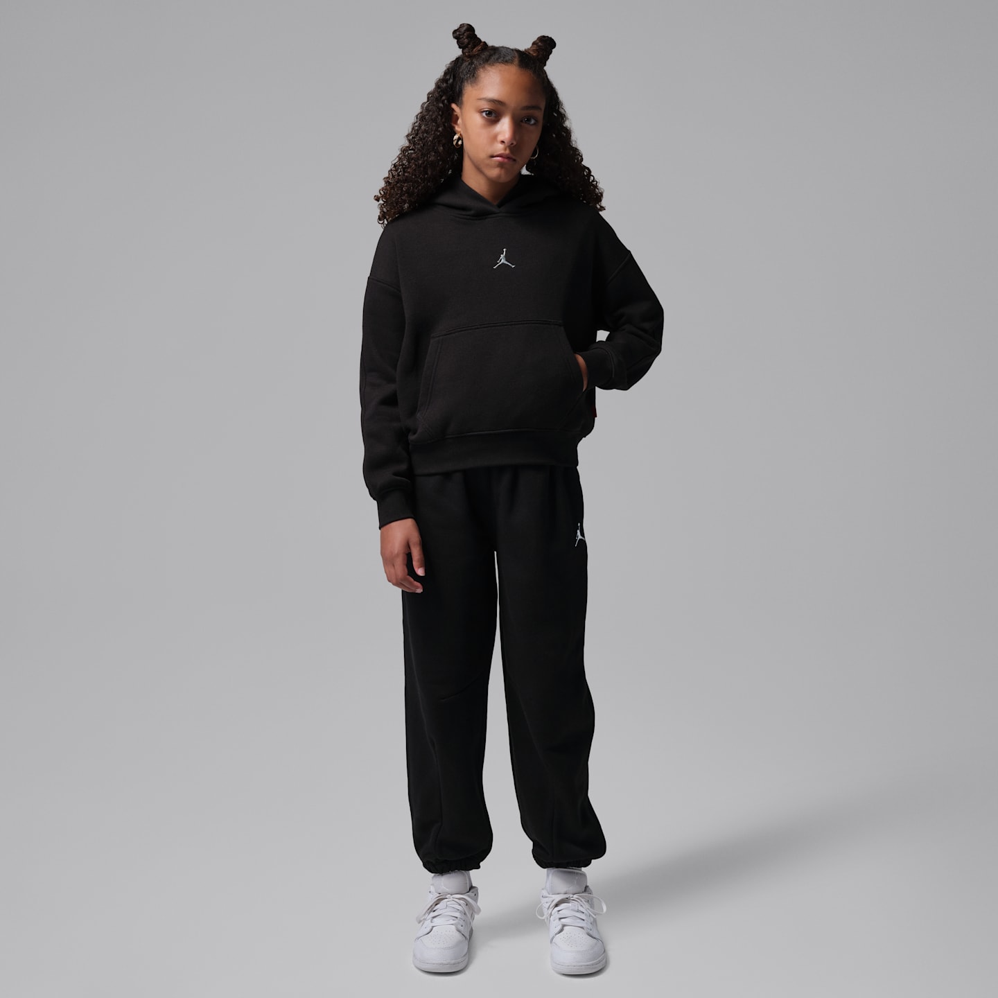 Jordan Brooklyn Fleece Big Kids' Pullover Hoodie — фото 9