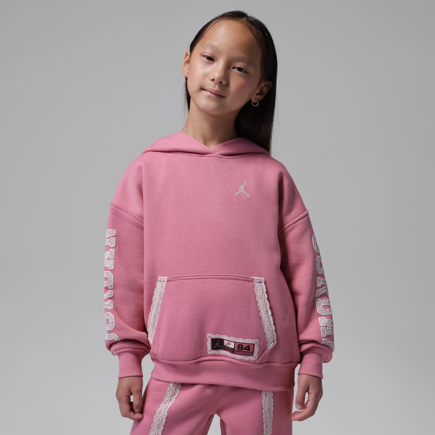 Детские худи Jordan Little Kids' Pullover — фото 1