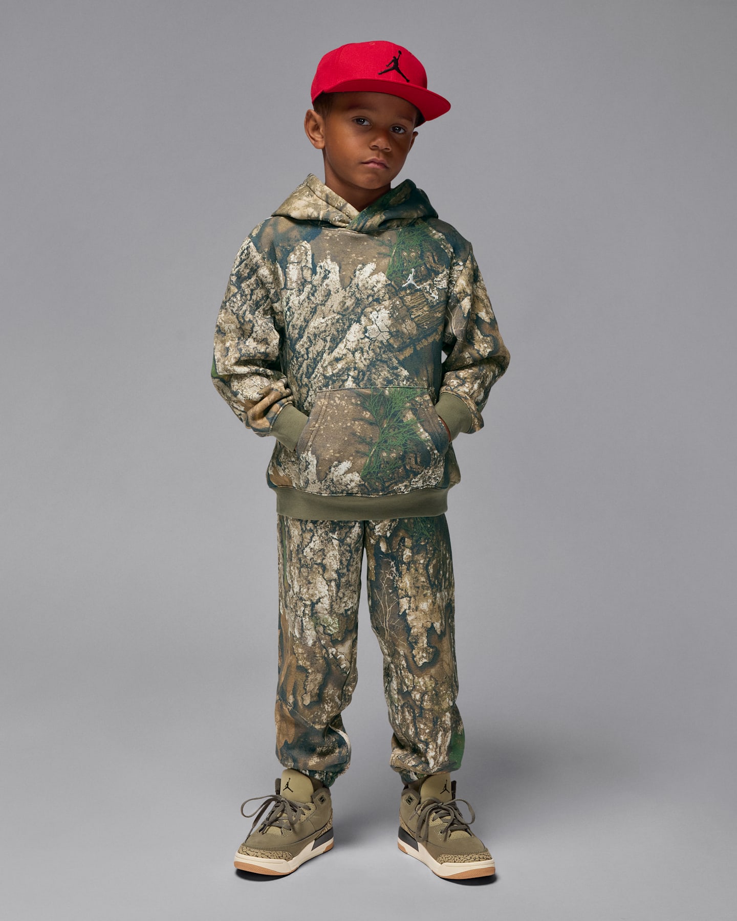 Детские худи Jordan MVP Little Kids' Realtree 2-Piece Set — фото 12
