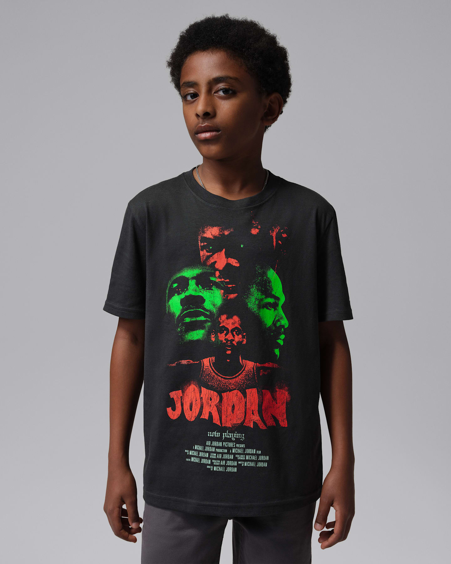 Детские футболки Jordan Big Kids' Movie Poster Graphic T-Shirt — фото 7