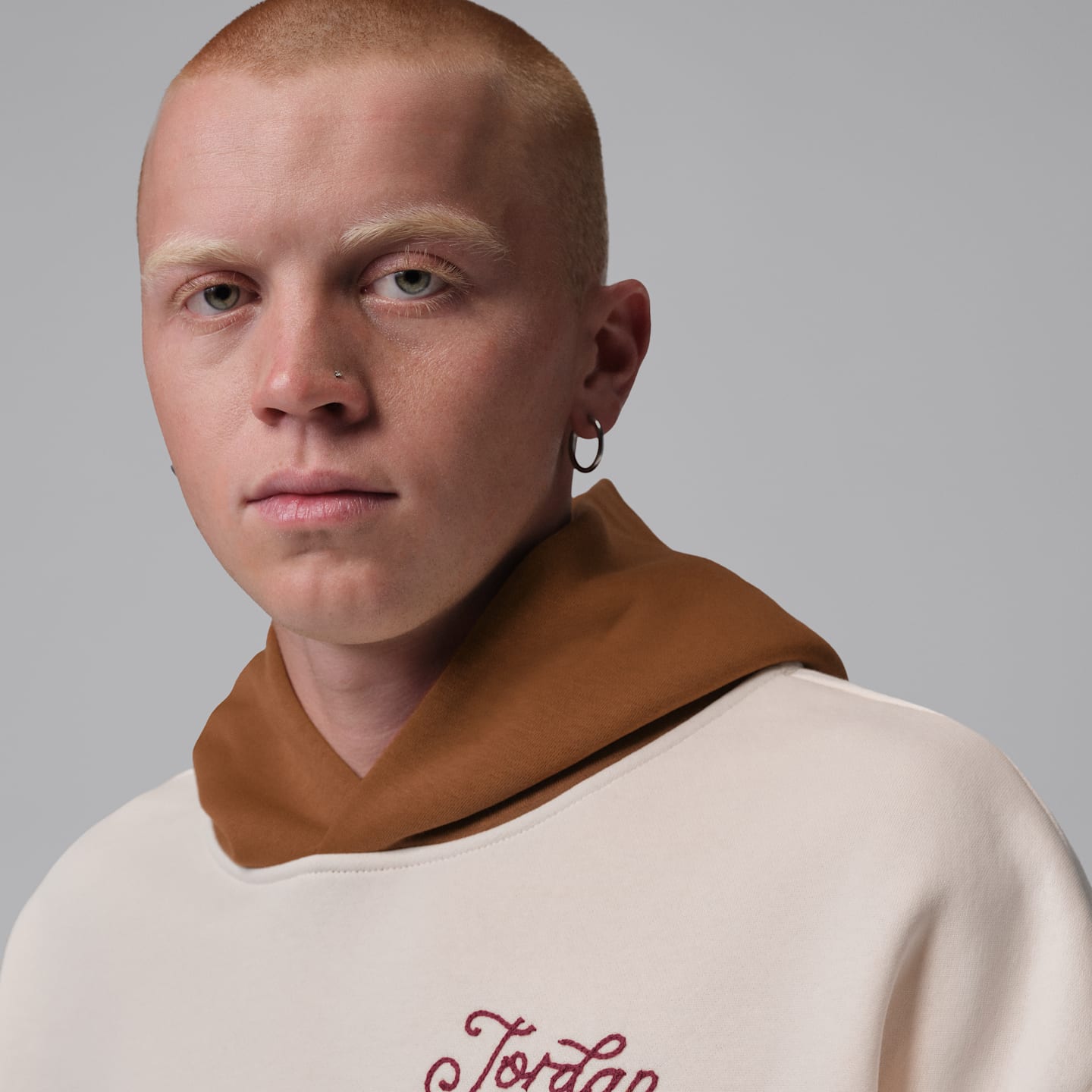 Мужские худи Jordan Brooklyn Fleece Men's Oversized Pullover — фото 3
