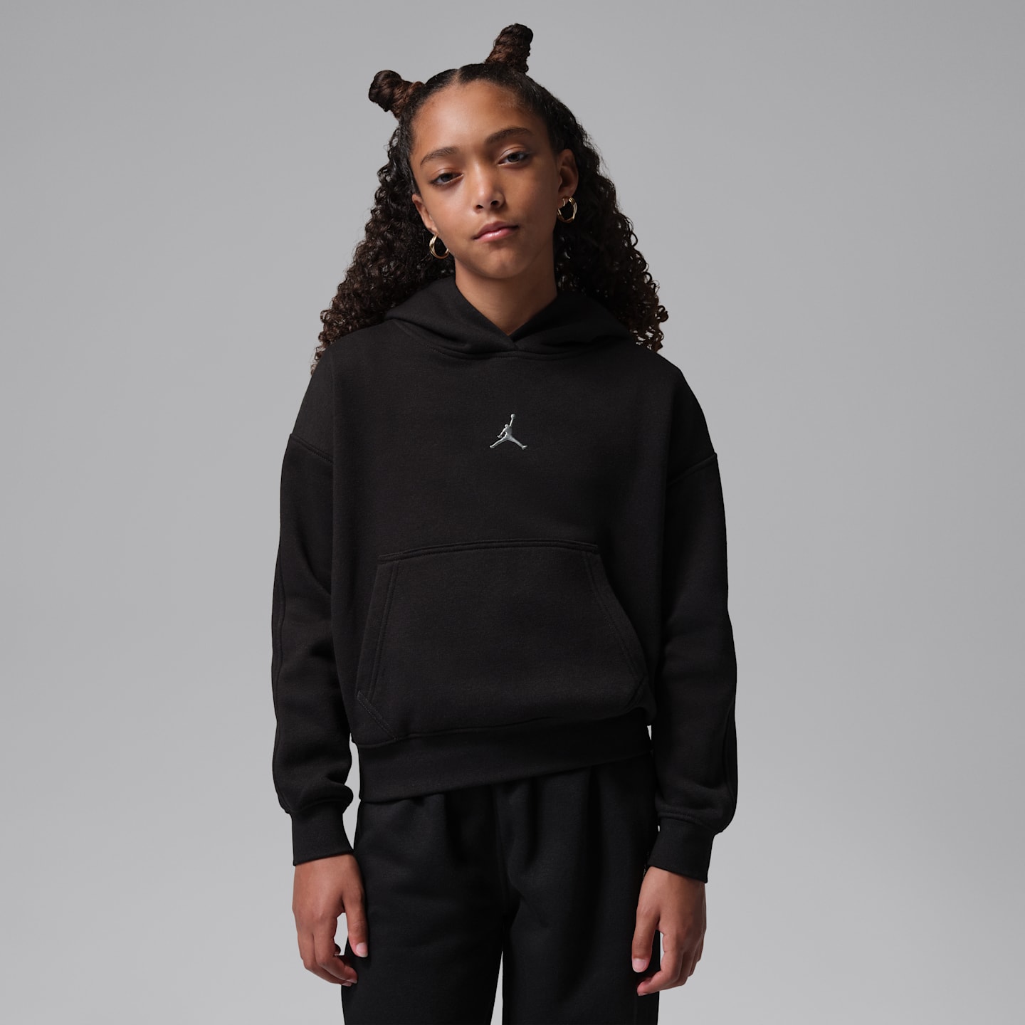 Jordan Brooklyn Fleece Big Kids' Pullover Hoodie — фото 1