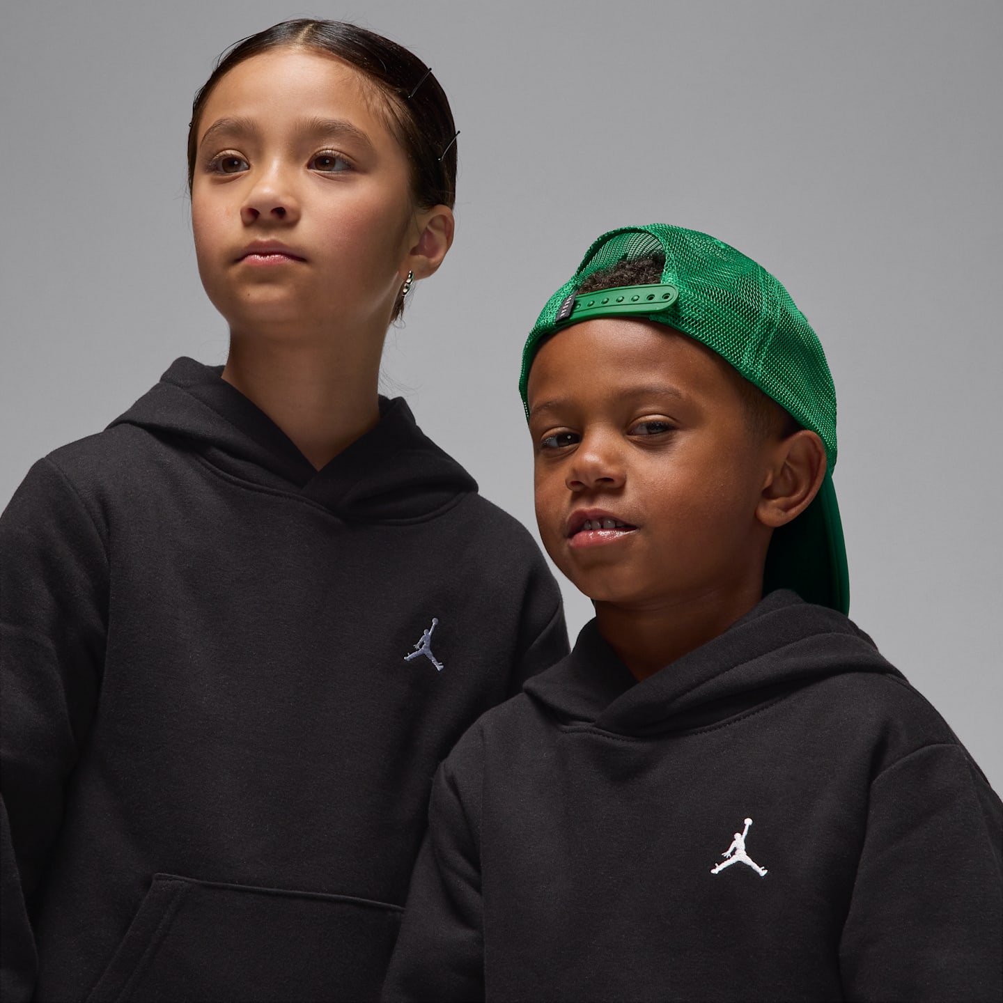 Детские худи Jordan Brooklyn Fleece Little Kids' 2-Piece Pullover Set — фото 4