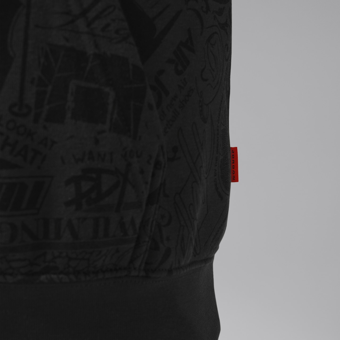 Детские худи Jordan Big Kids' Brooklyn Printed Pullover — фото 6