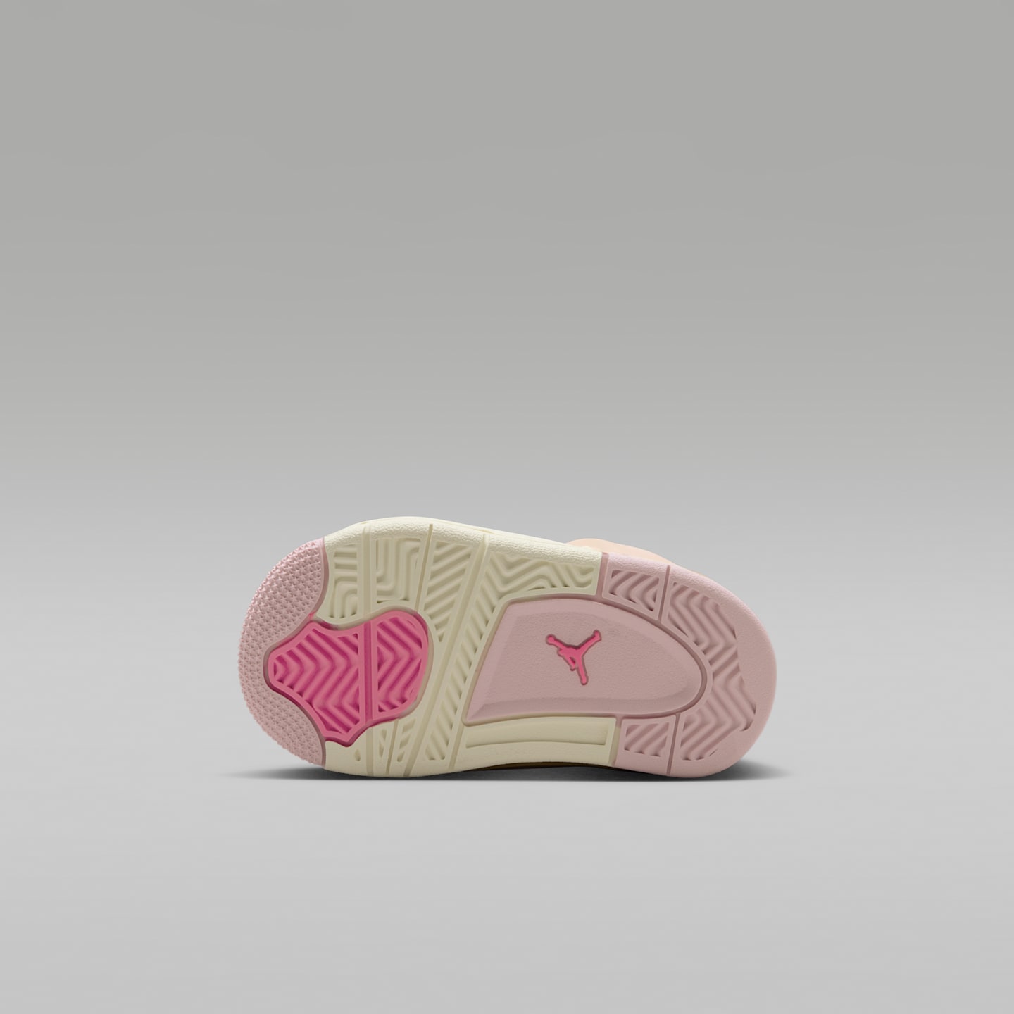Детские кроссовки Jordan 4 Retro "Pearl Pink and Iced Carmine" Baby/Toddler Shoes — фото 2