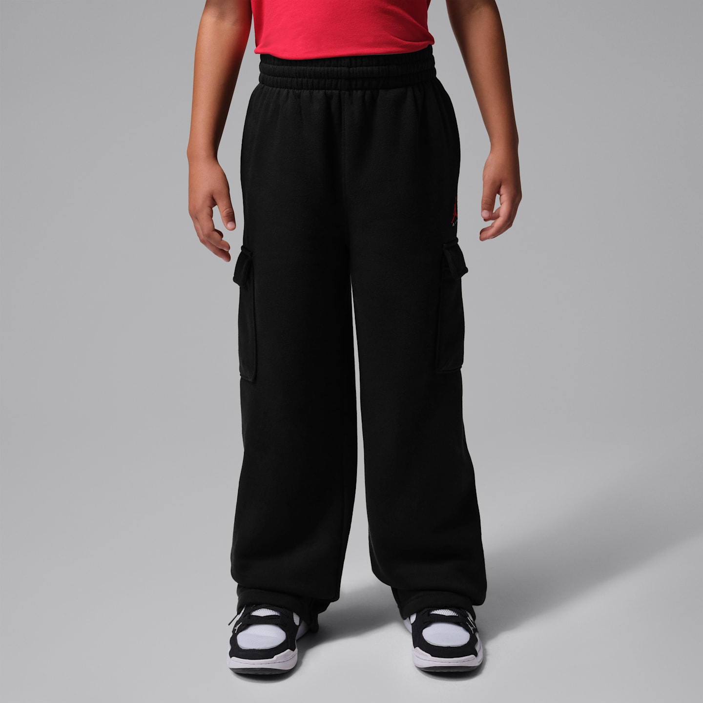 Детские брюки Jordan Brooklyn Fleece Big Kids' Cargo Pants — фото 1