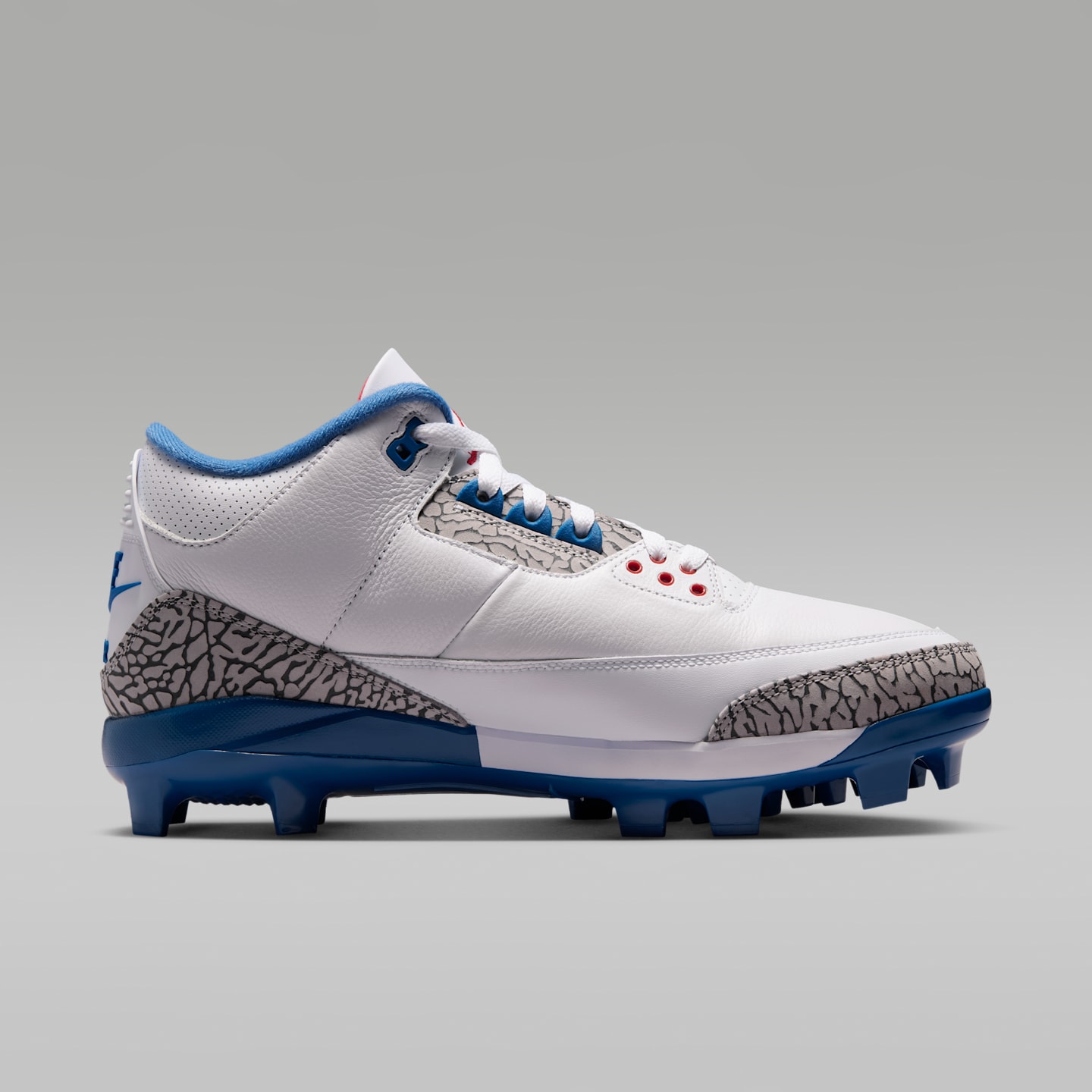 Мужские бутсы Jordan 3 Retro MCS "True Blue" Men's Baseball Cleats — фото 3