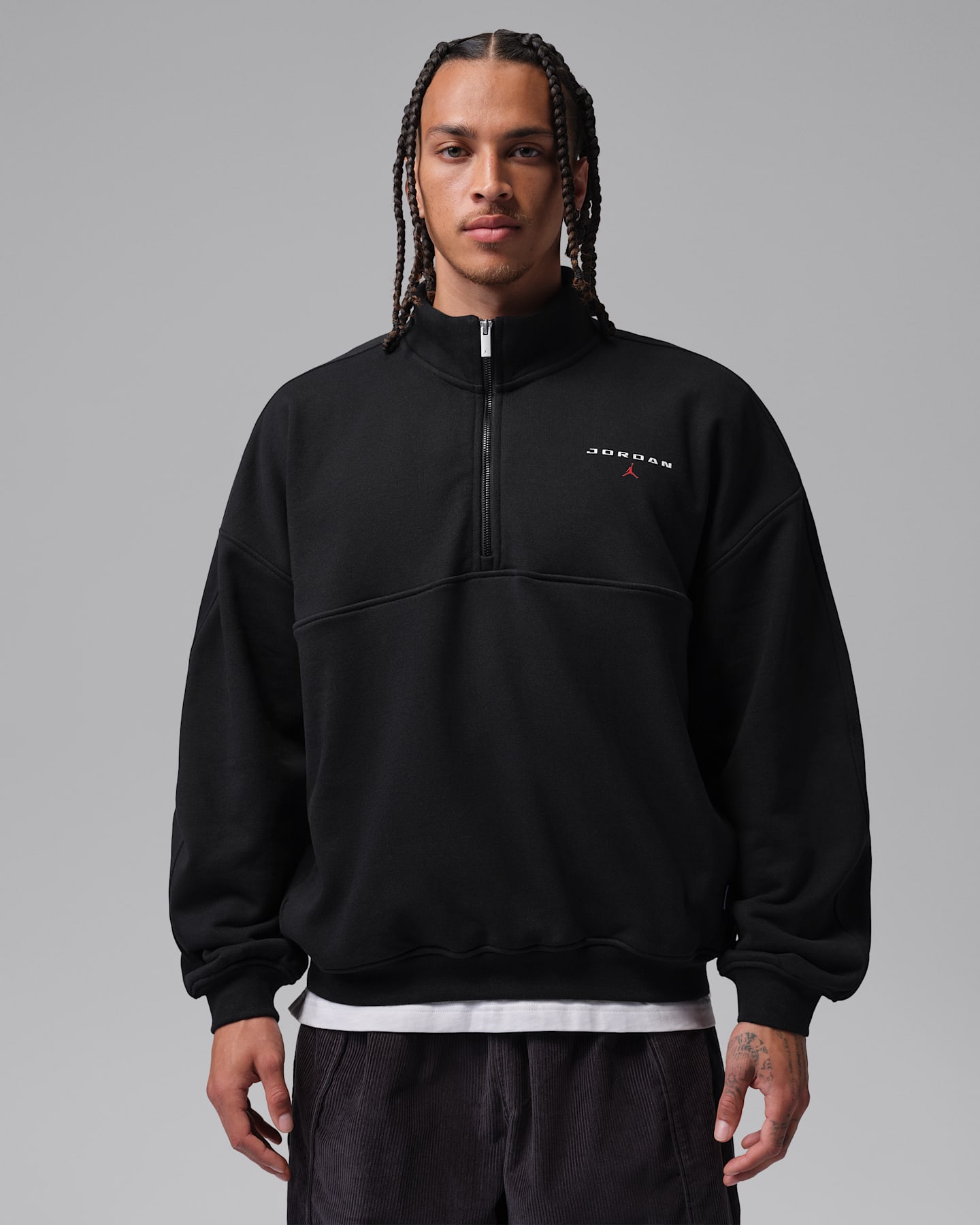 Мужские свитеры Jordan Flight Fleece Men's 1/4-Zip Top — фото 9