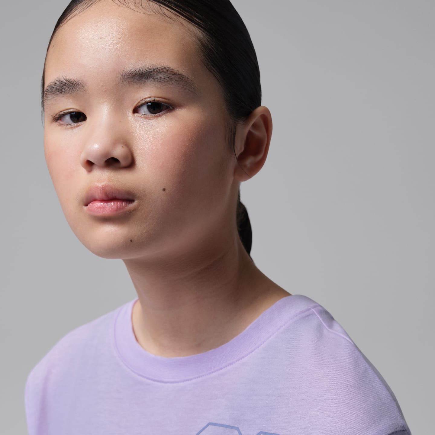 Детские футболки Jordan Big Kids' Secret Garden Collegiate T-Shirt — фото 3