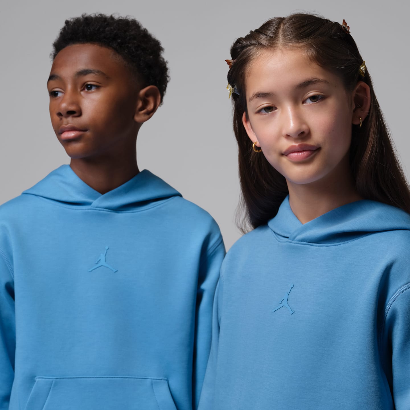 Детские худи Jordan Sport Big Kids' Therma-FIT Pullover — фото 3