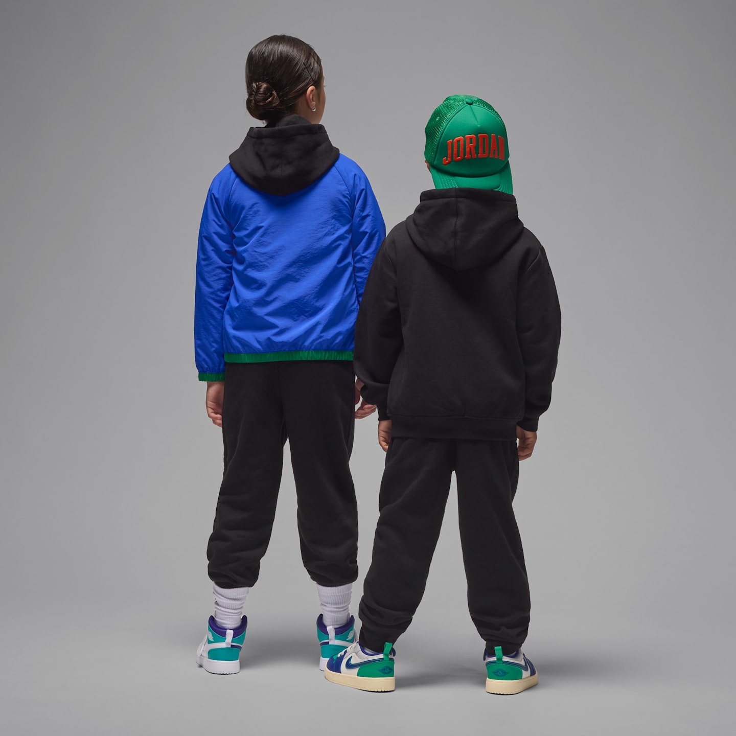 Детские худи Jordan Brooklyn Fleece Little Kids' 2-Piece Pullover Set — фото 2