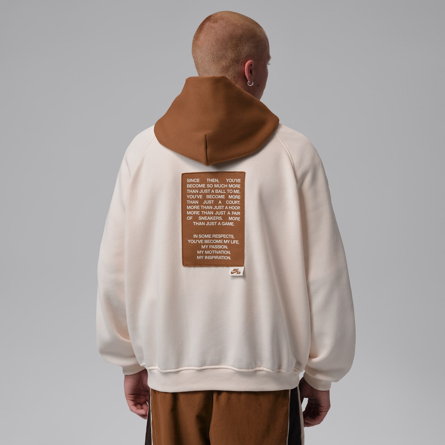 Мужские худи Jordan Brooklyn Fleece Men's Oversized Pullover — фото 2