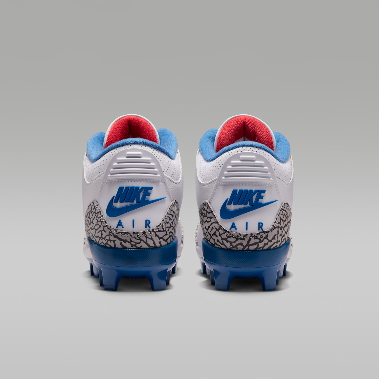Мужские бутсы Jordan 3 Retro MCS "True Blue" Men's Baseball Cleats — фото 6