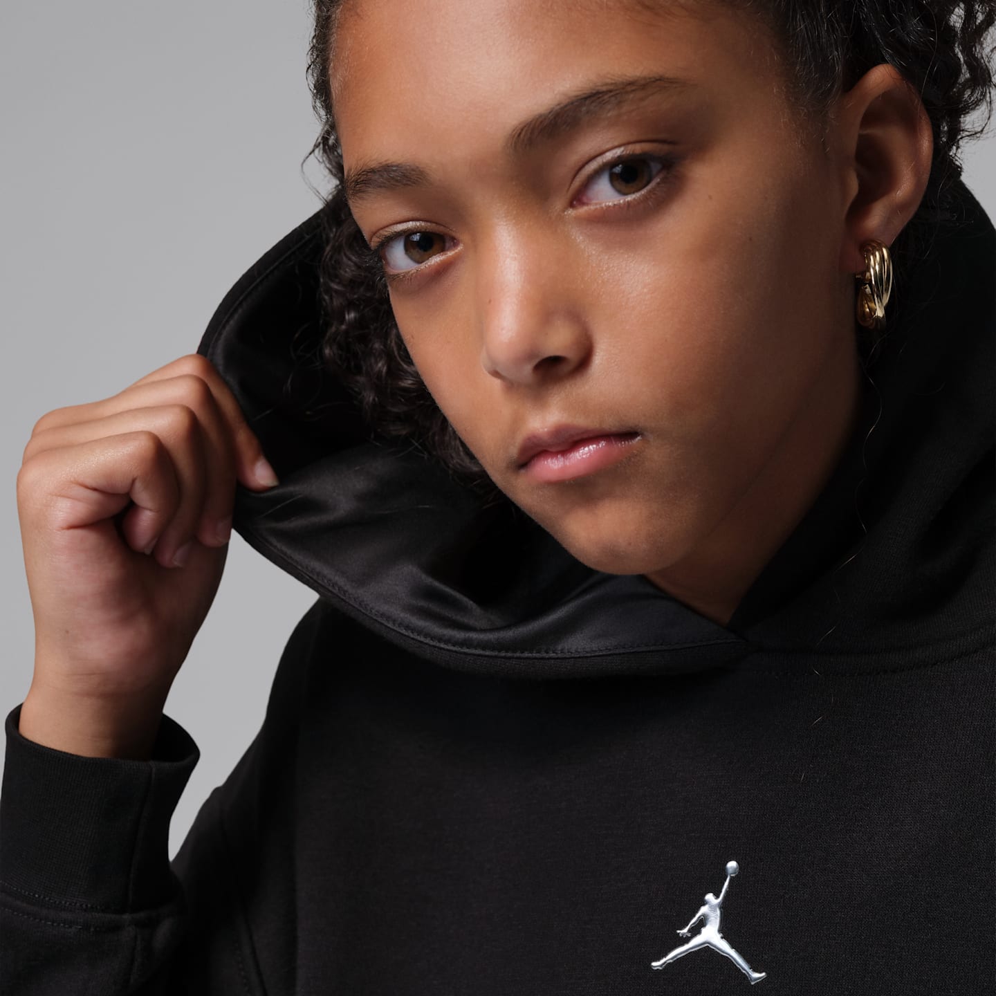 Jordan Brooklyn Fleece Big Kids' Pullover Hoodie — фото 8