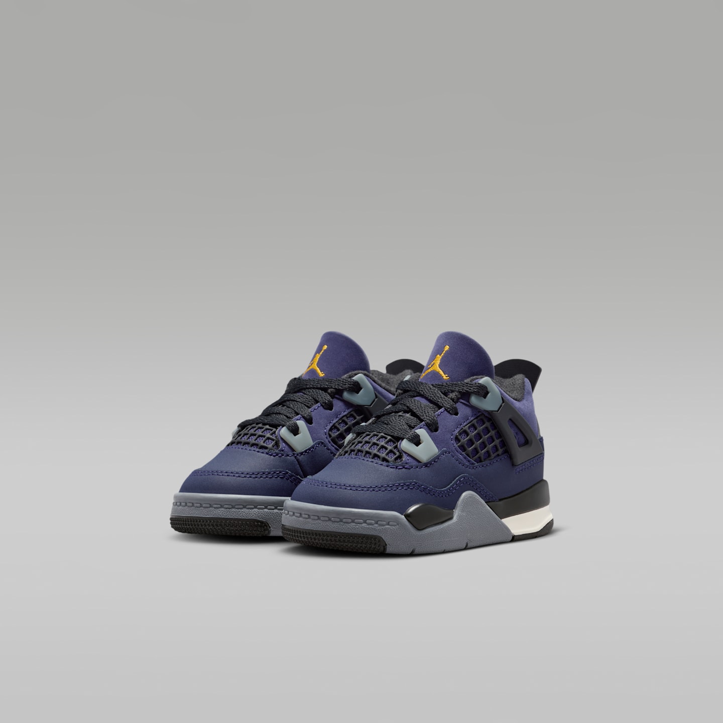 Детские кроссовки Jordan 4 Retro "Imperial Purple" Baby/Toddler Shoes — фото 5