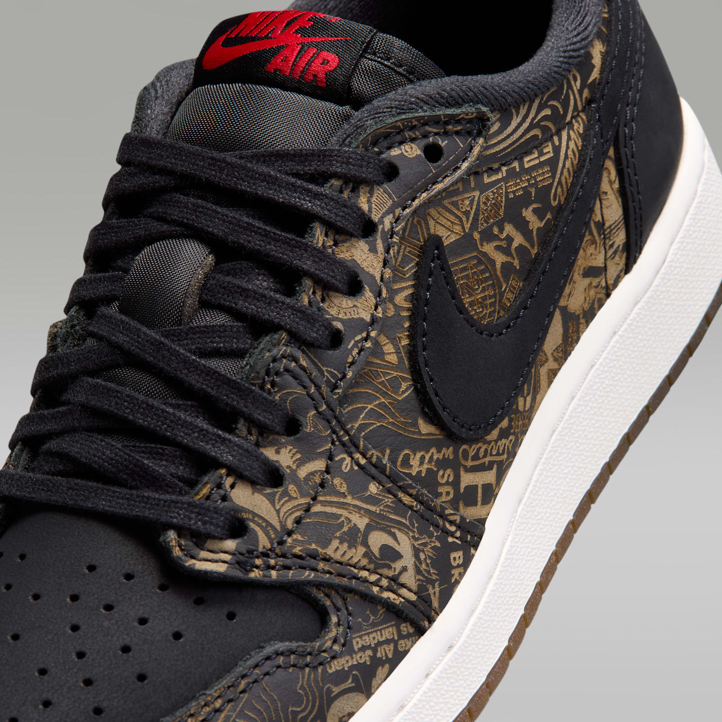 Детские кроссовки Jordan Air Jordan 1 Retro Low OG "Laser" Big Kids' Shoes — фото 7