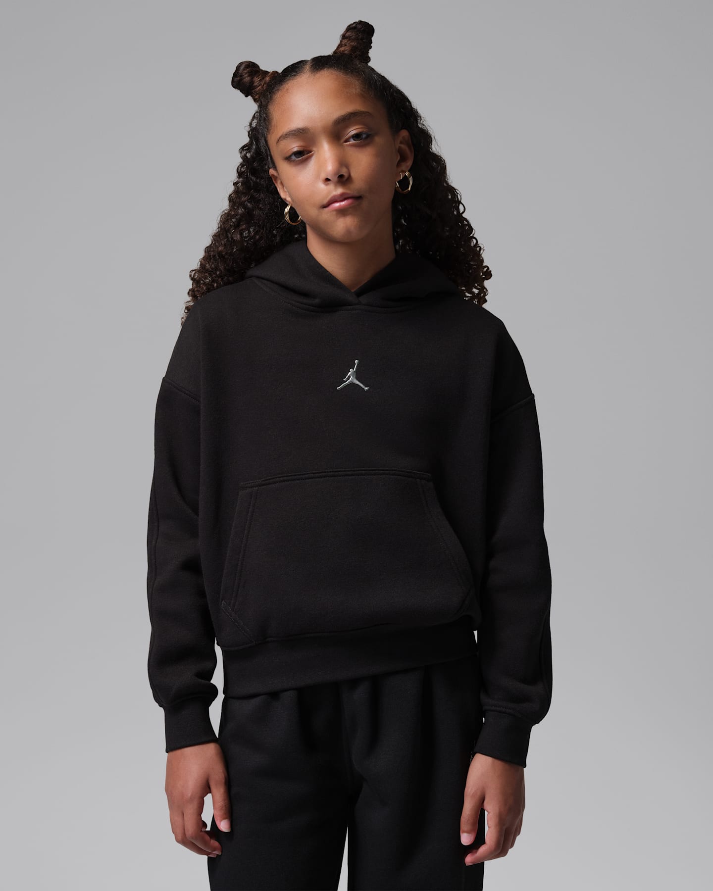 Jordan Brooklyn Fleece Big Kids' Pullover Hoodie — фото 10