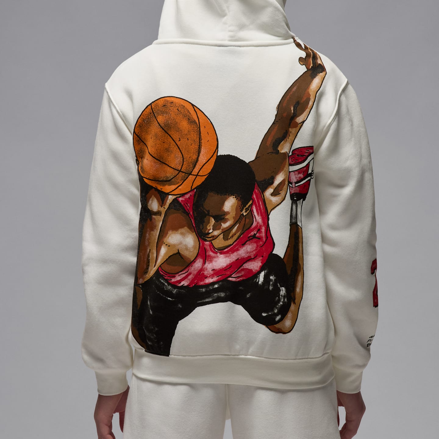 Детские худи Jordan Big Kids' Sketch Pullover — фото 7