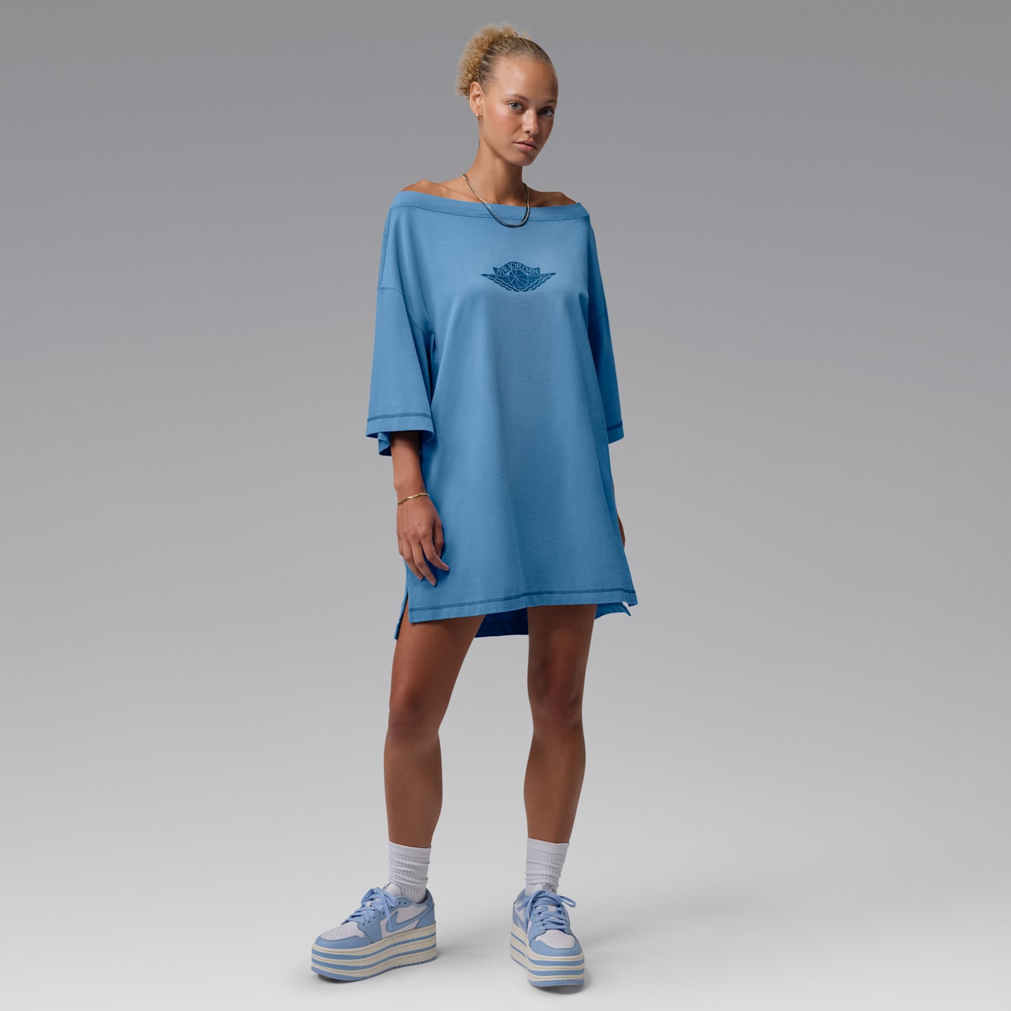 Женские платья Jordan Flight Women's T-Shirt Dress — фото 6
