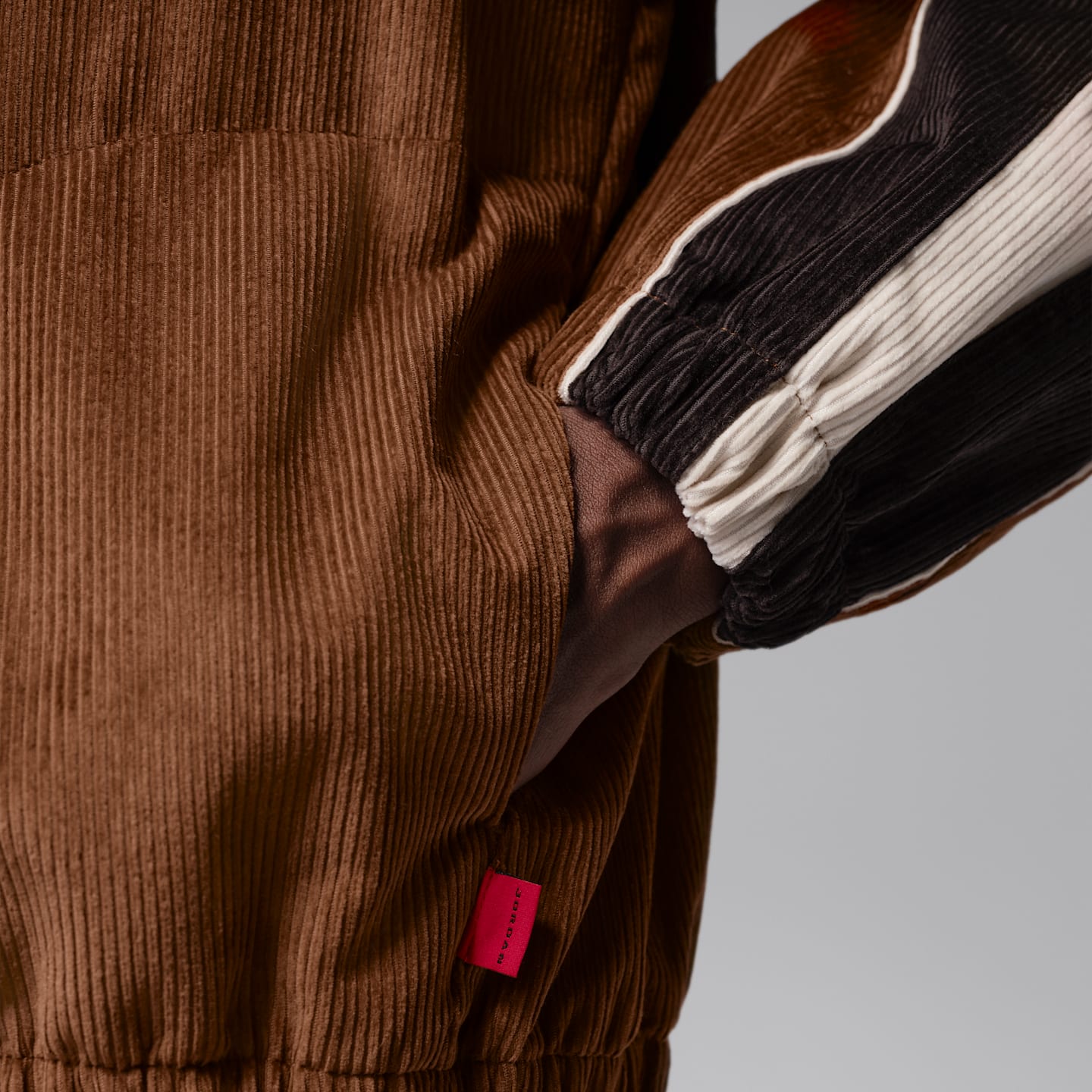 Мужские свитеры Jordan Flight Men's Corduroy 1/2-Zip Top — фото 5