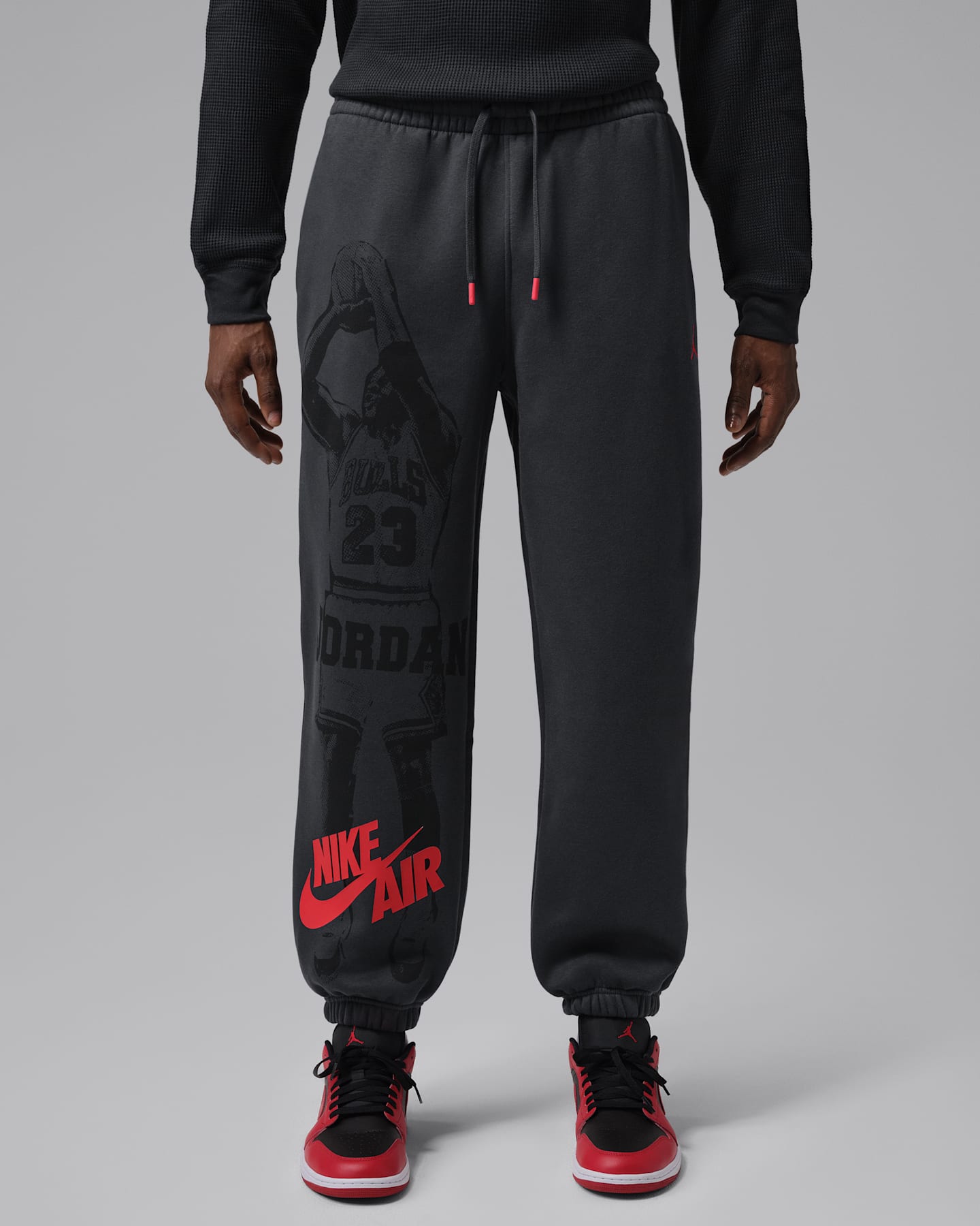 Мужские брюки Jordan Brooklyn Fleece Men's Cuffed Pants — фото 13