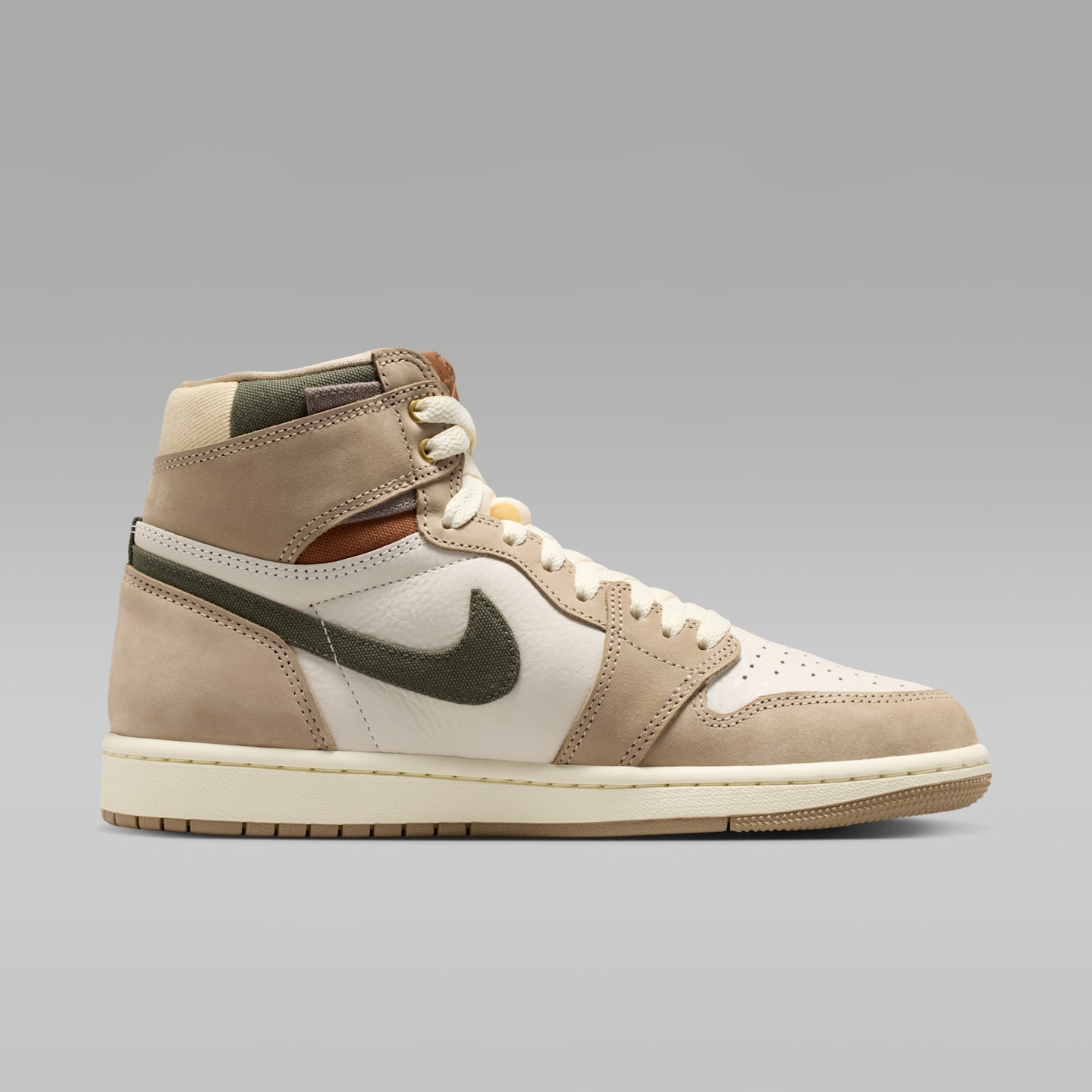 Женские кроссовки Jordan Air Jordan 1 High OG "Khaki" Women's Shoes — фото 3