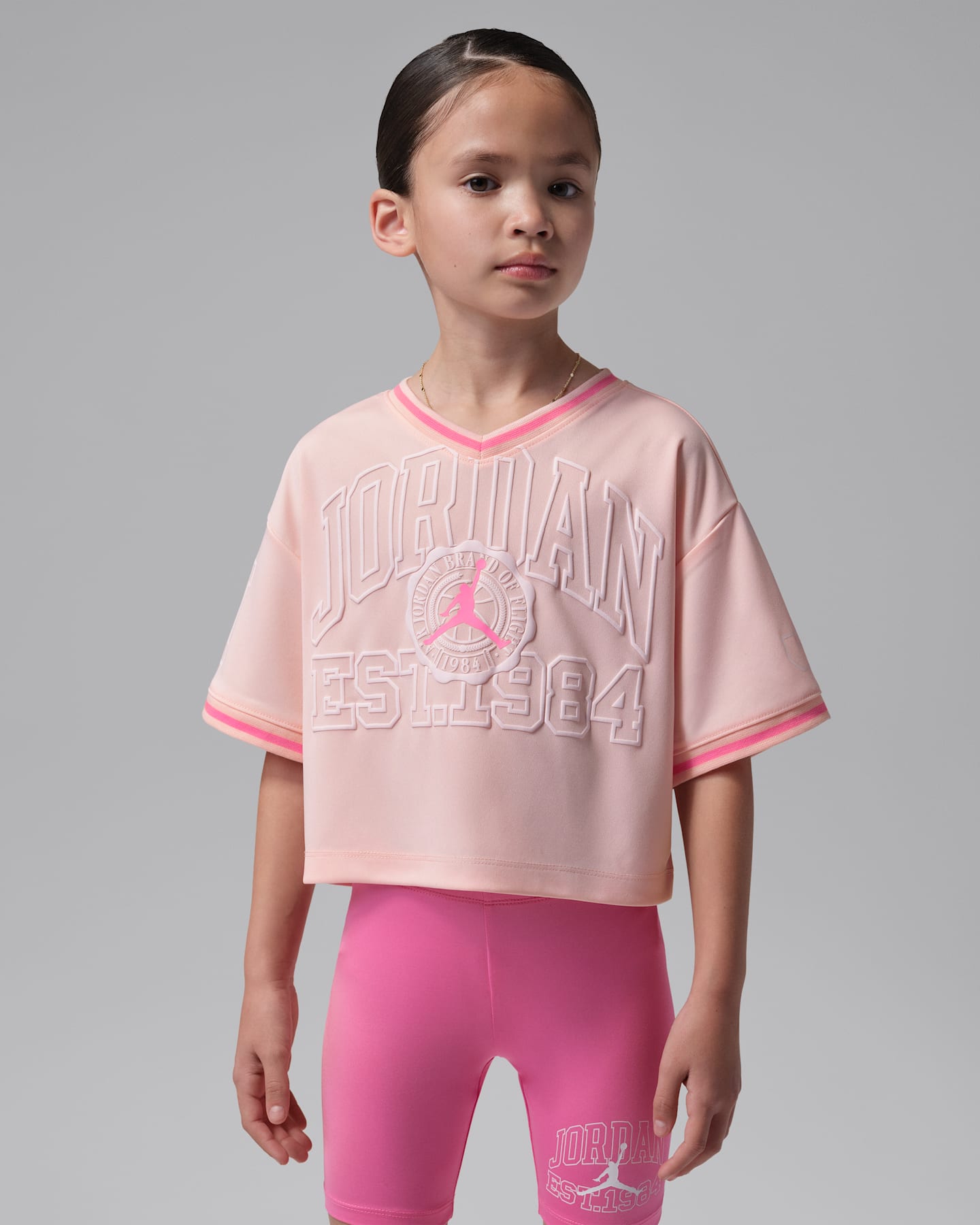Jordan Secret Diary Little Kids' Cropped Jersey — фото 7