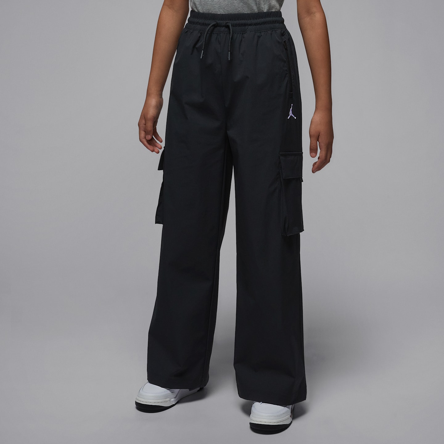 Детские брюки Jordan Big Kids' Post-Up Open Cargo Pants — фото 1