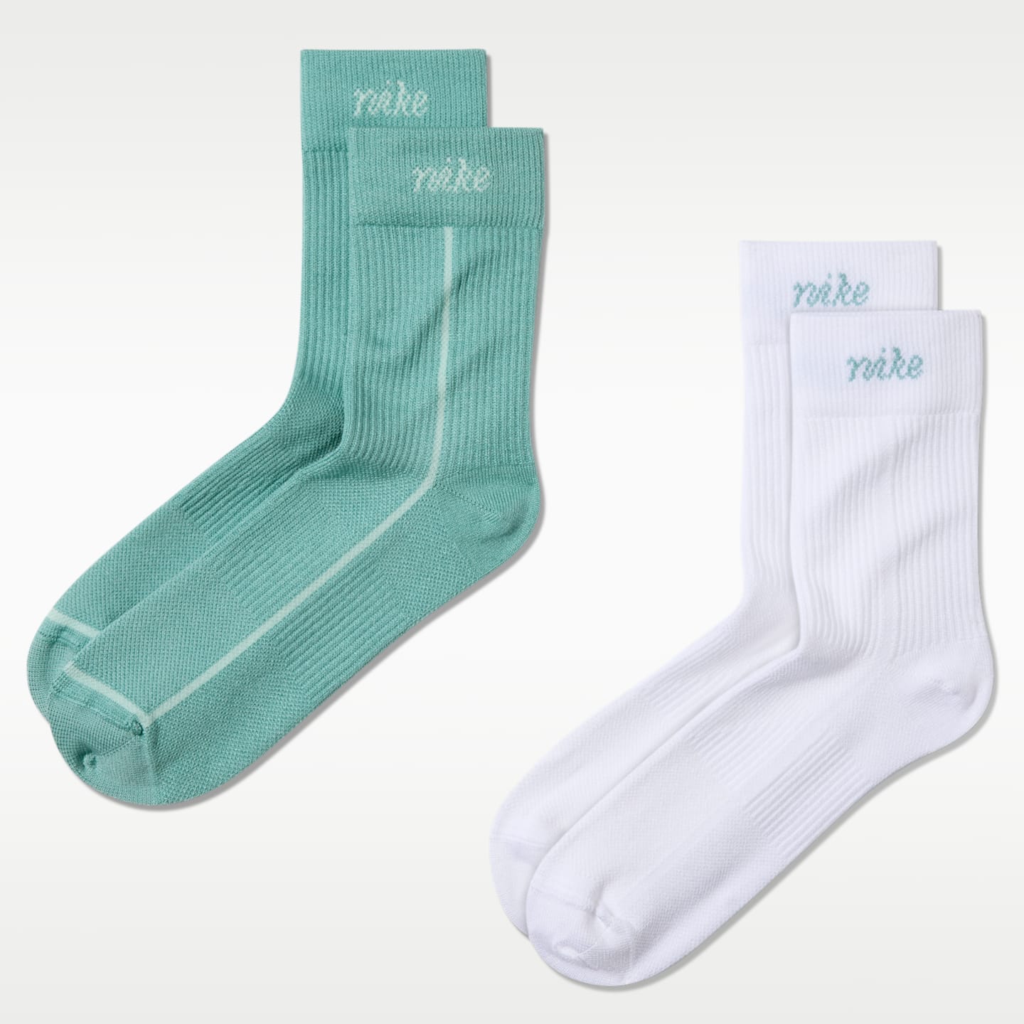 Мужские носки Nike Everyday Plus Women's Lightweight Crew Socks (2-Pair) — фото 1