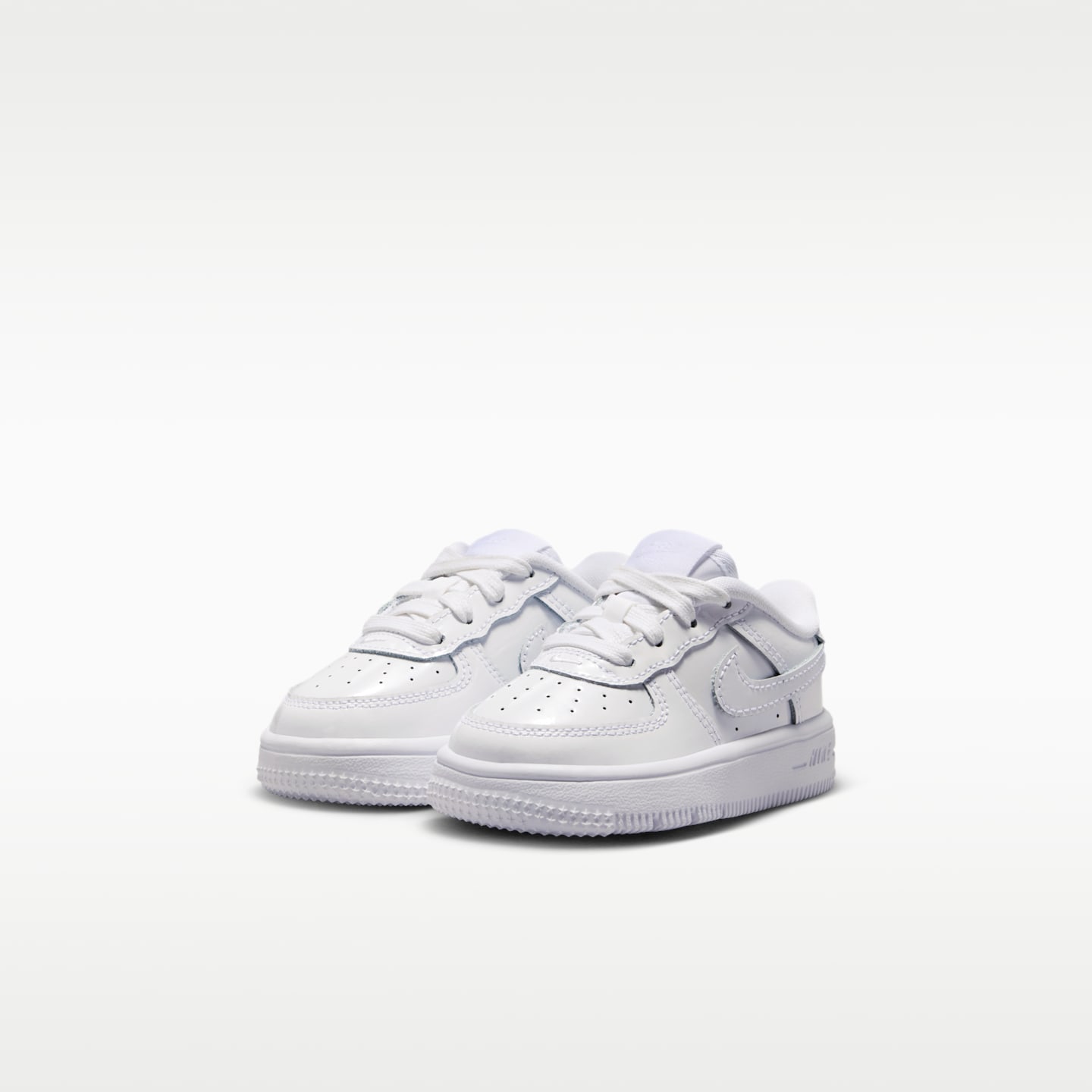 Детские кроссовки Nike Force 1 Low Patent Leather Baby/Toddler Shoes — фото 5
