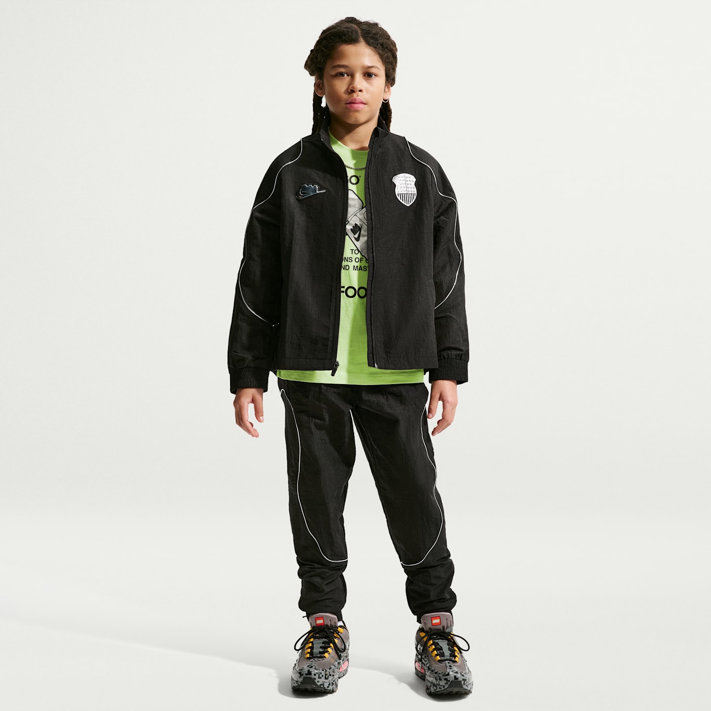 Детские куртки Nike x LEGO® Collection Big Kids' Jacket — фото 7