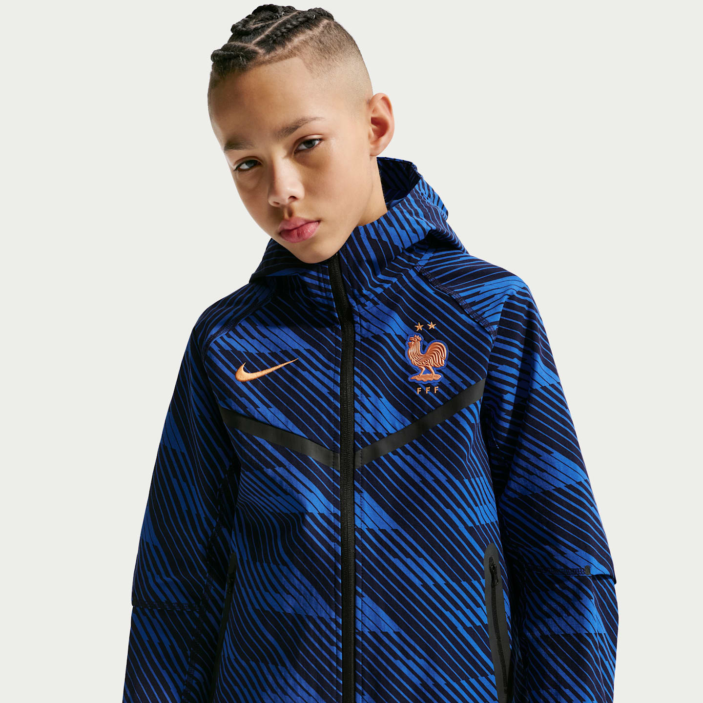 Детские куртки Nike FFF Tech Big Kids' (Boys') Nike Soccer Full-Zip Jacket — фото 1