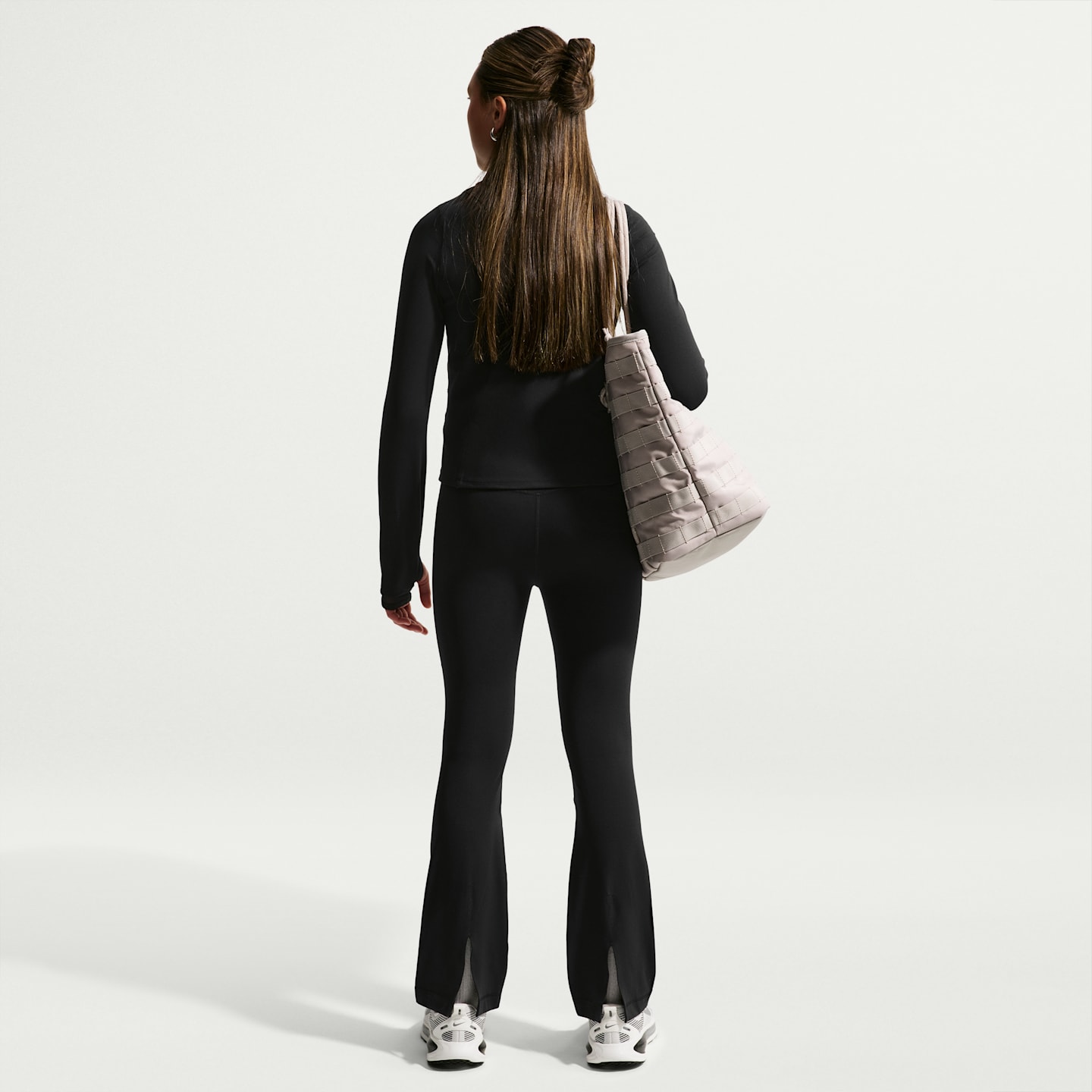 Детские леггинсы Nike Mavn Girls' High-Waisted Leggings — фото 5